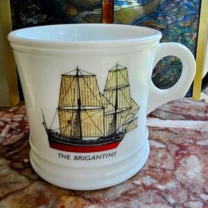 Vintage Surrey Milkglass Shaving Mug